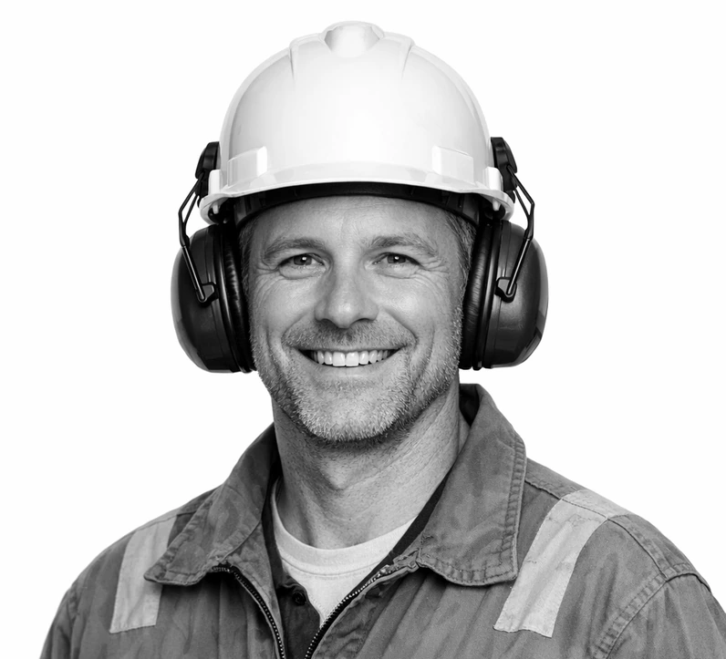 Oil rig worker